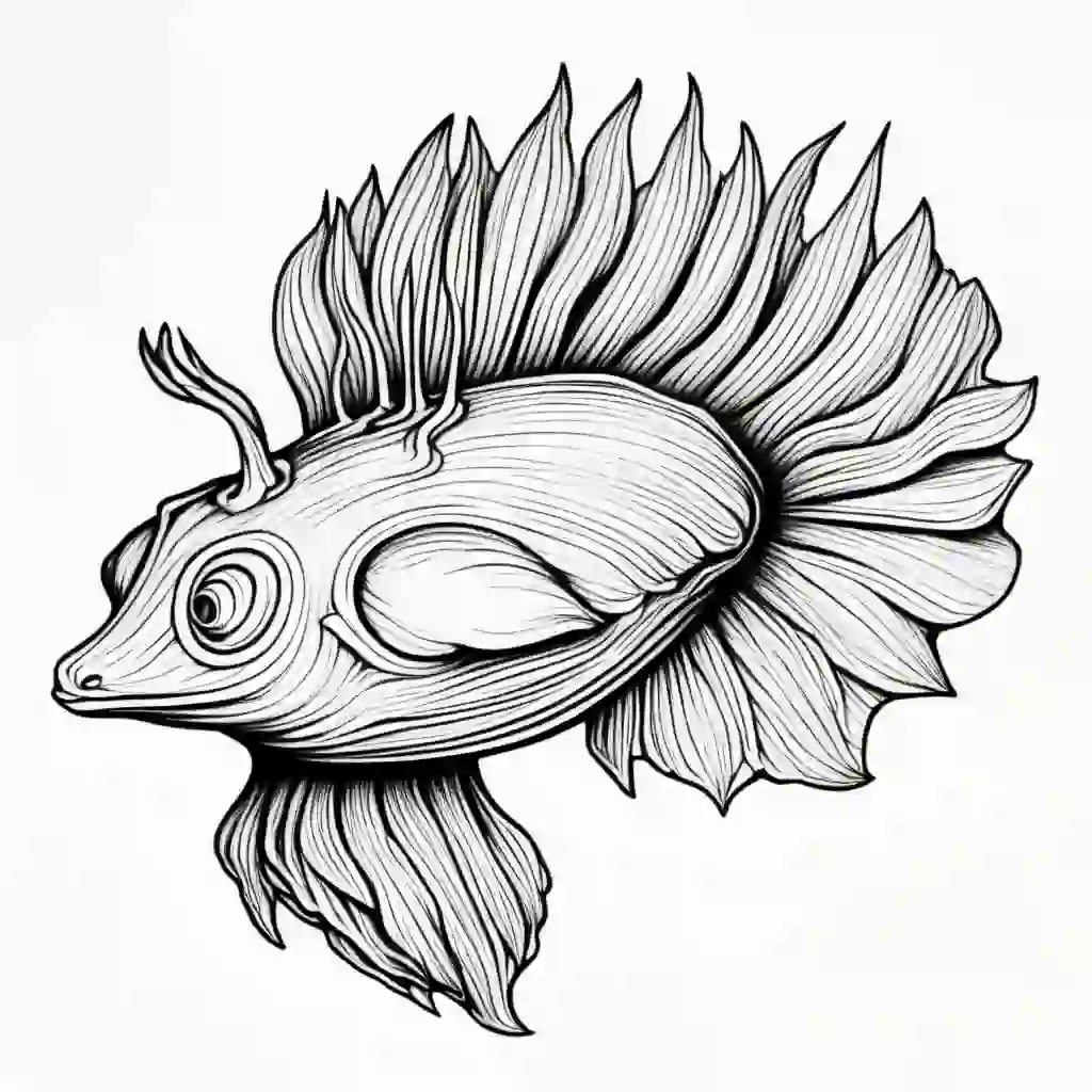 Nudibranch coloring pages